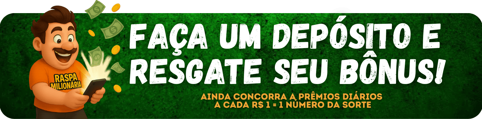 Concorra a prêmios semanais — R$1 = 1 número da sorte